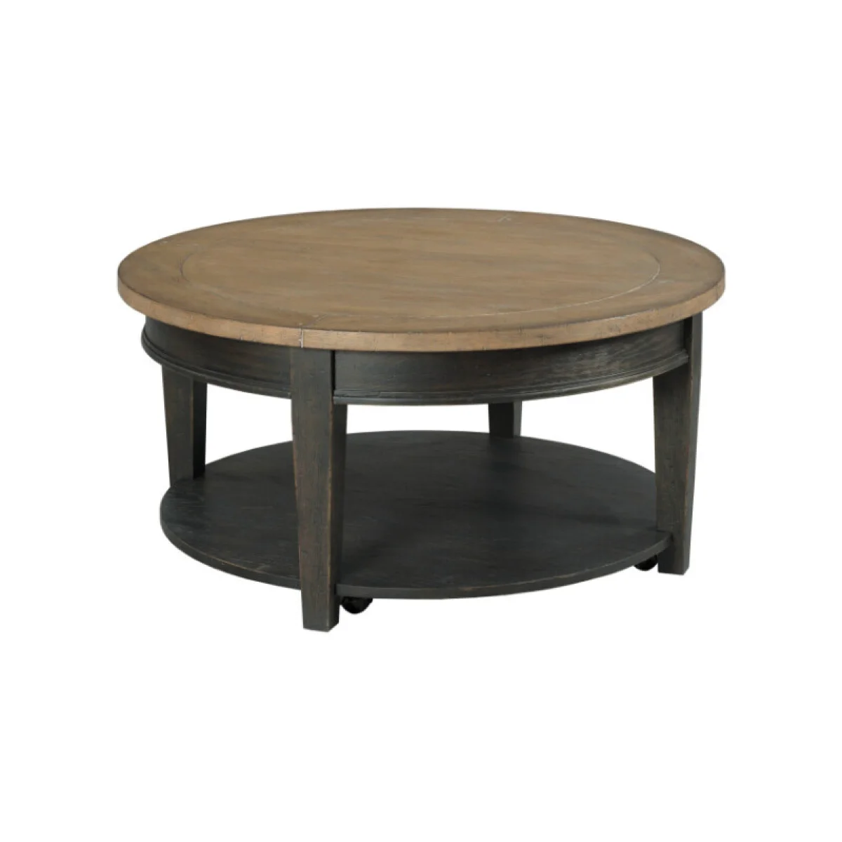 Hancock Round Coffee Table Cocktail & Coffee Tables black 4