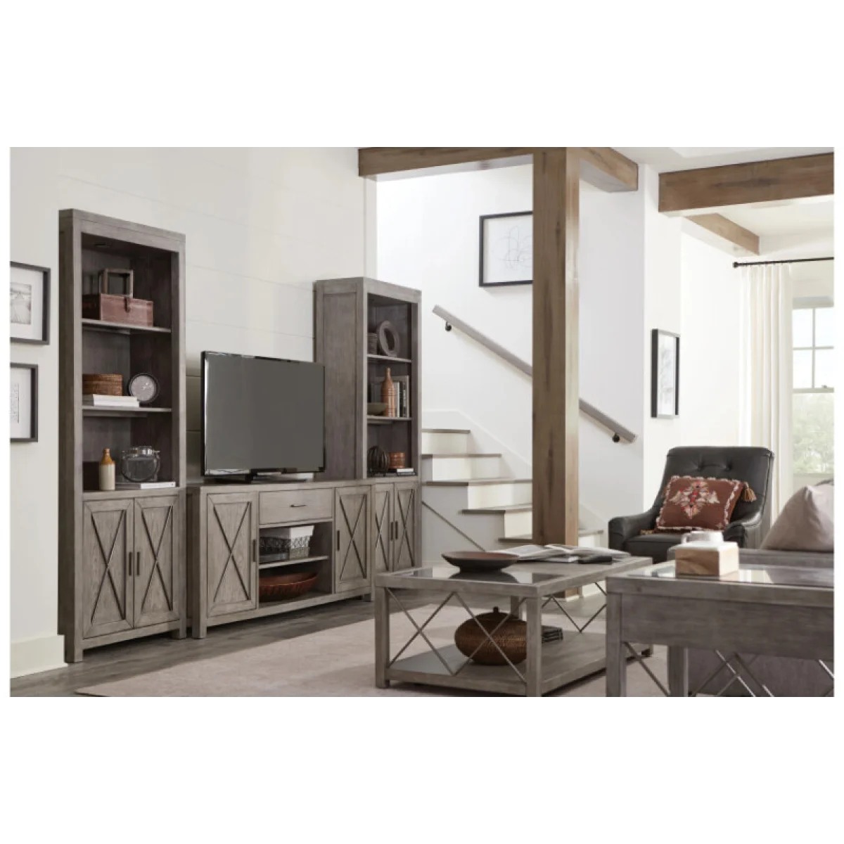 West End Bunching Bookcase Bookcases black 6