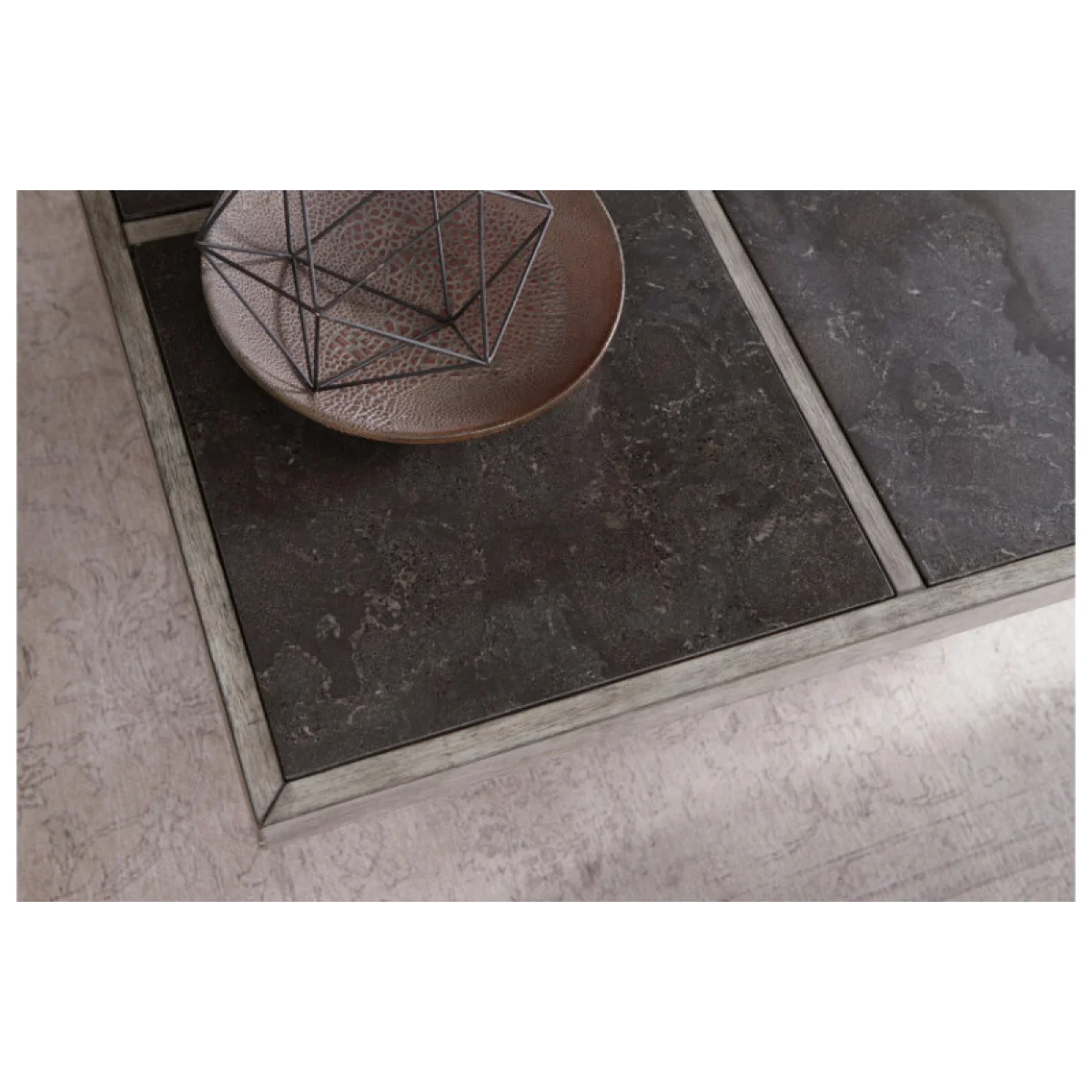 West End Square Coffee Table Cocktail & Coffee Tables Brown 7