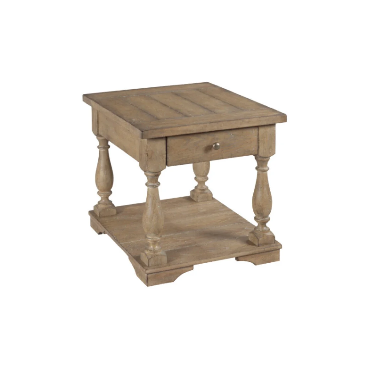Donelson Rectangular Drawer End Table End tables Brown 4