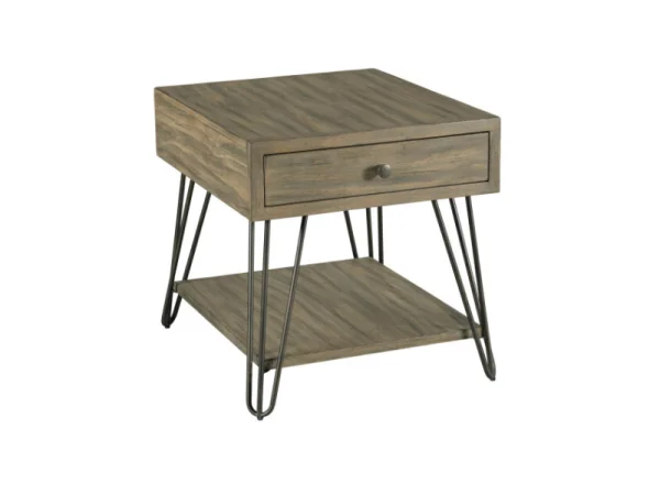 Sanbern Rectangular Drawer End Table End tables Brown