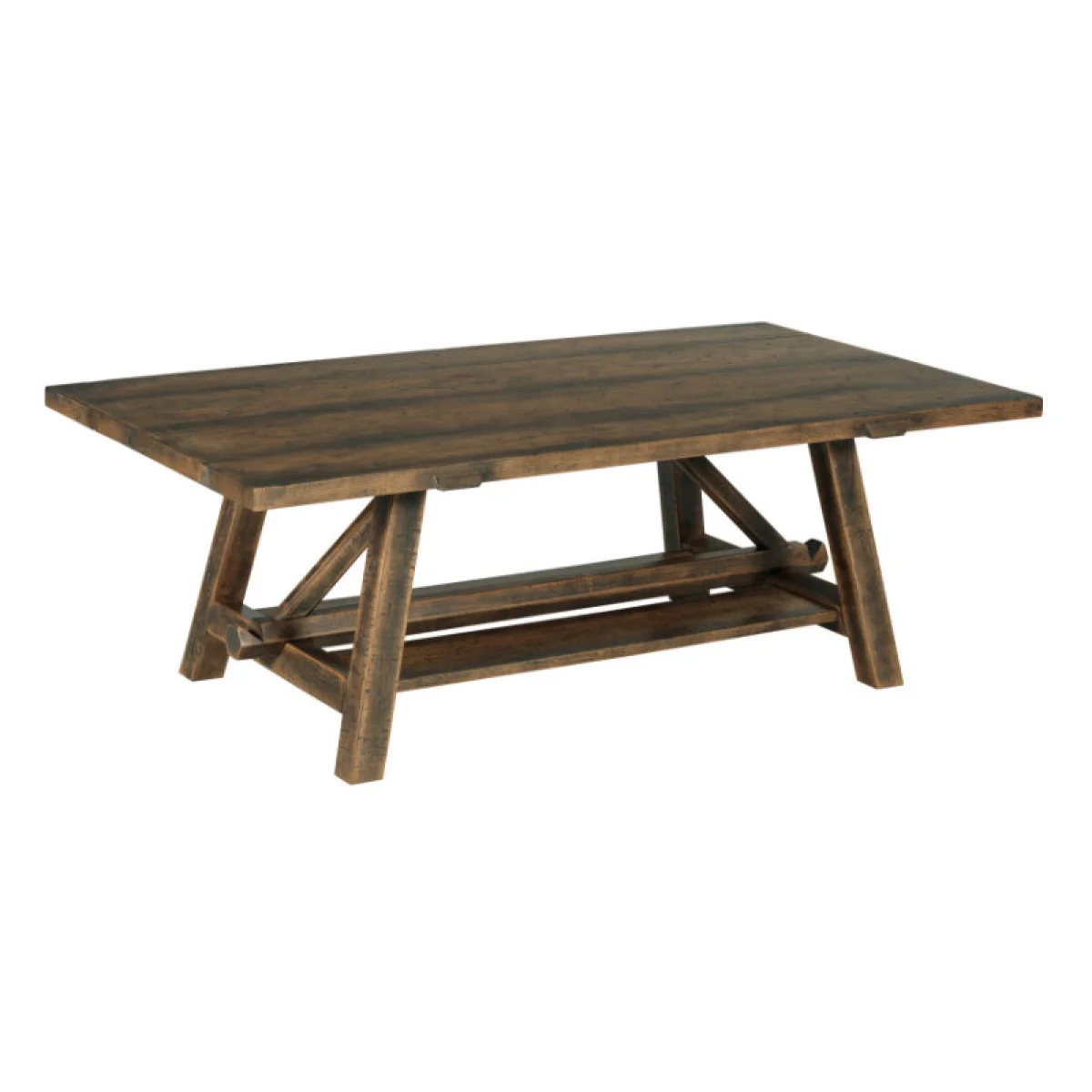 Tamarack Rectangular Coffee Table Cocktail & Coffee Tables Brown 4
