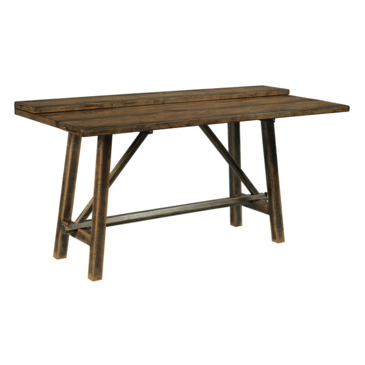 Tamarack Flip Top Sofa Table Sofa Tables Gray 4