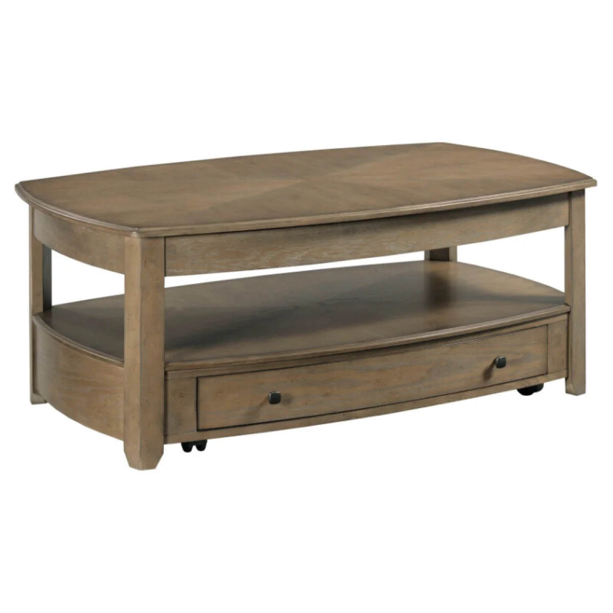 Primo Iii Rectangular Lift-top Coffee Table Cocktail & Coffee Tables Brown 4