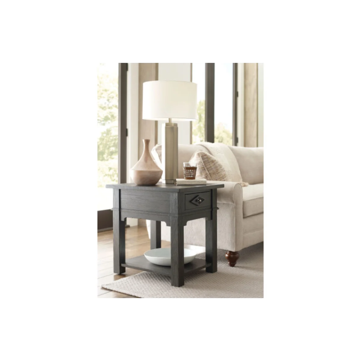 Lillith End Table End tables black 6