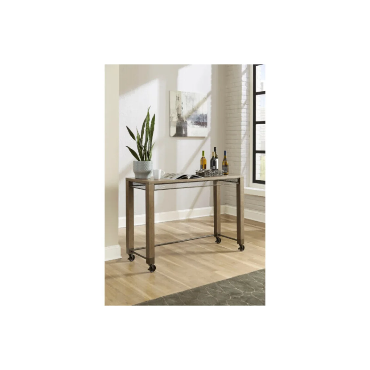 Maya Counter Console W/o Stools Barstools Barstools 6