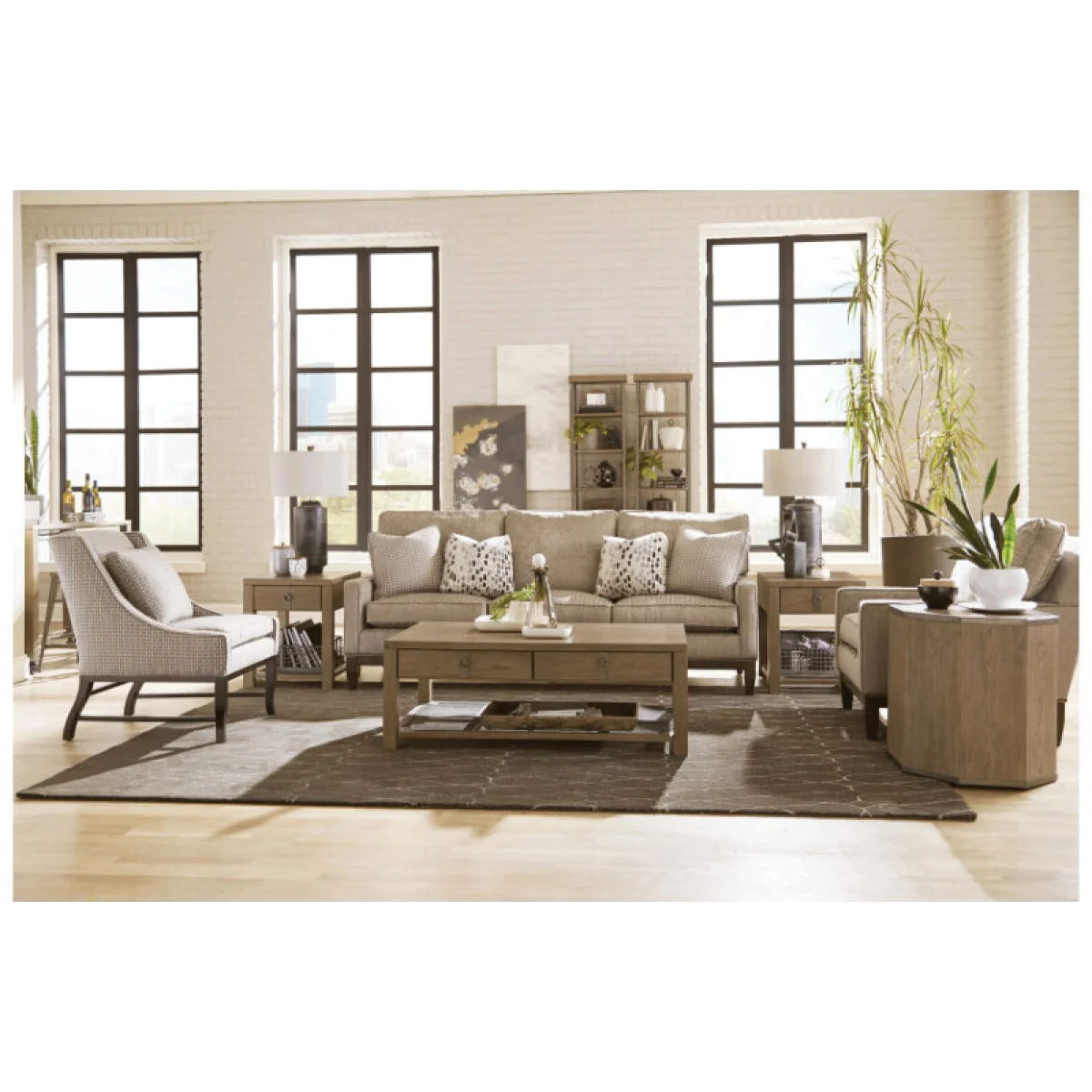 Maya Rectangular Drawer Coffee Table Cocktail & Coffee Tables Brown 6