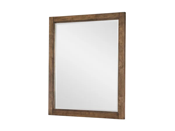 Mirror Brown Finish Bedroom Mirrors Brown