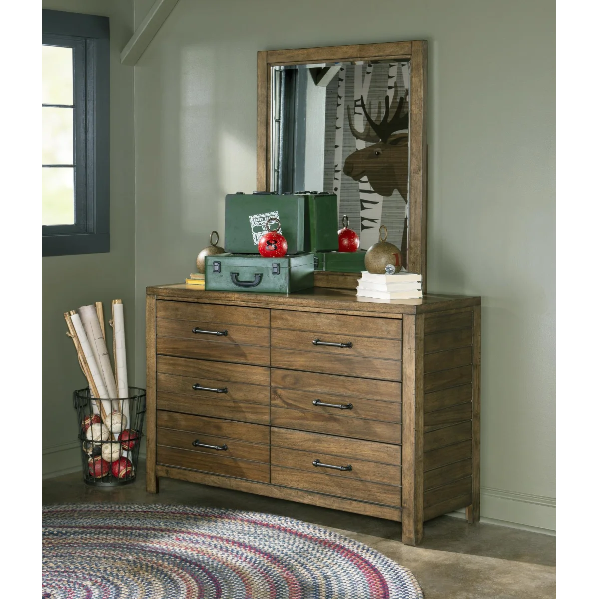 Dresser Brown Finish Dressers Brown 7