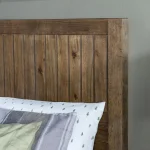 Complete Panel Bed, Full 4/6 Brown Finish Youth Beds Brown 17