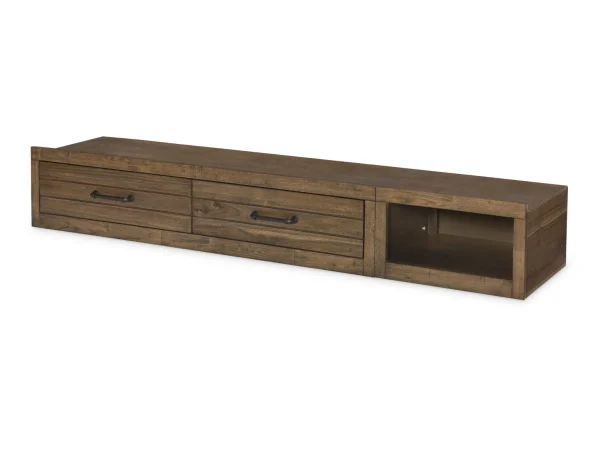 West End Rectangular Drawer End Table End tables Brown 10
