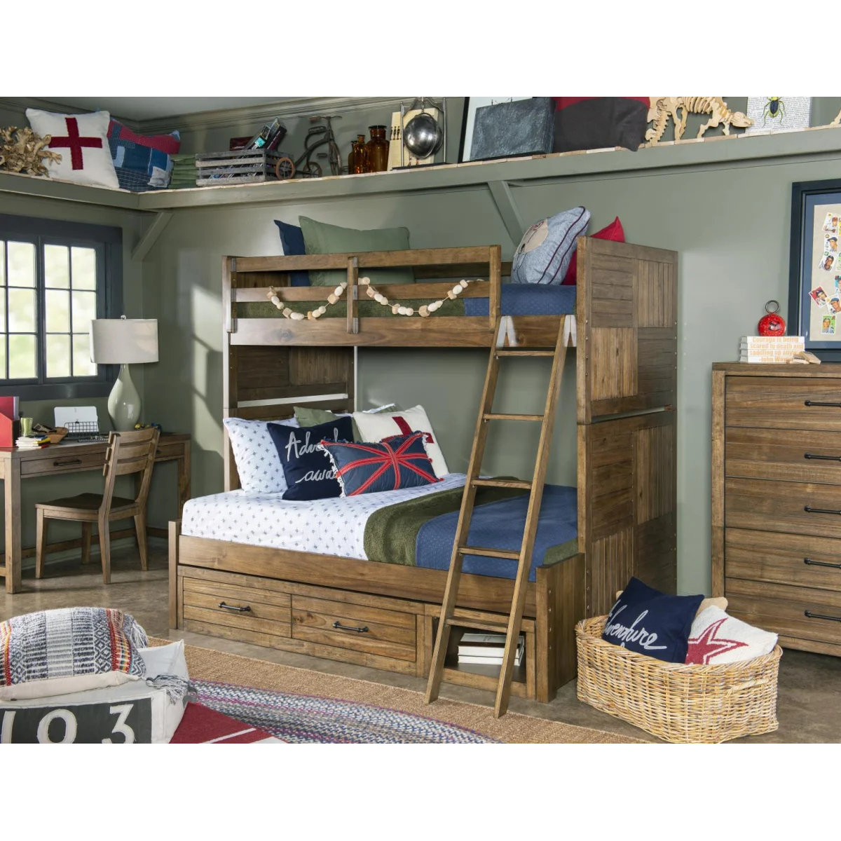 Underbed Storage Unit Brown Finish Bed Parts Bed Parts 6