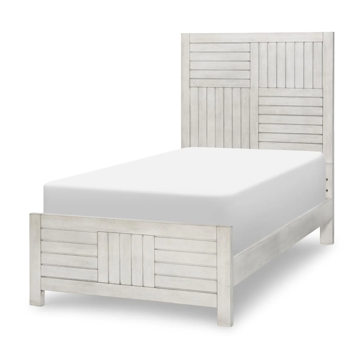 Complete Panel Bed, Twin 3/3 Stone Path Gray Finish Youth Beds Legacy Classic Furniture 4