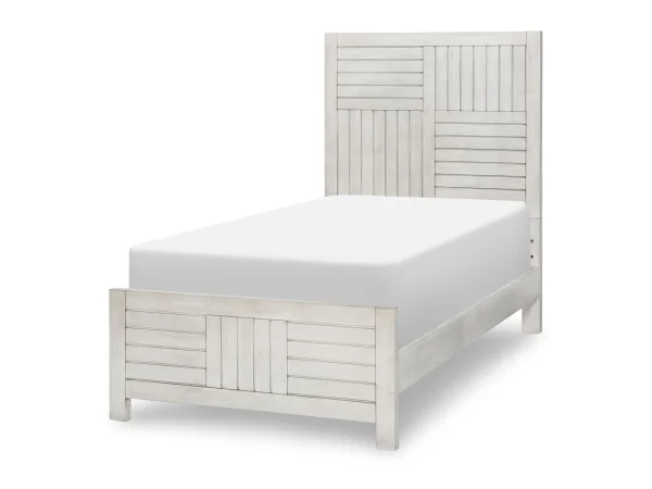Complete Panel Bed, Twin 3/3 Stone Path Gray Finish Youth Beds Legacy Classic Furniture