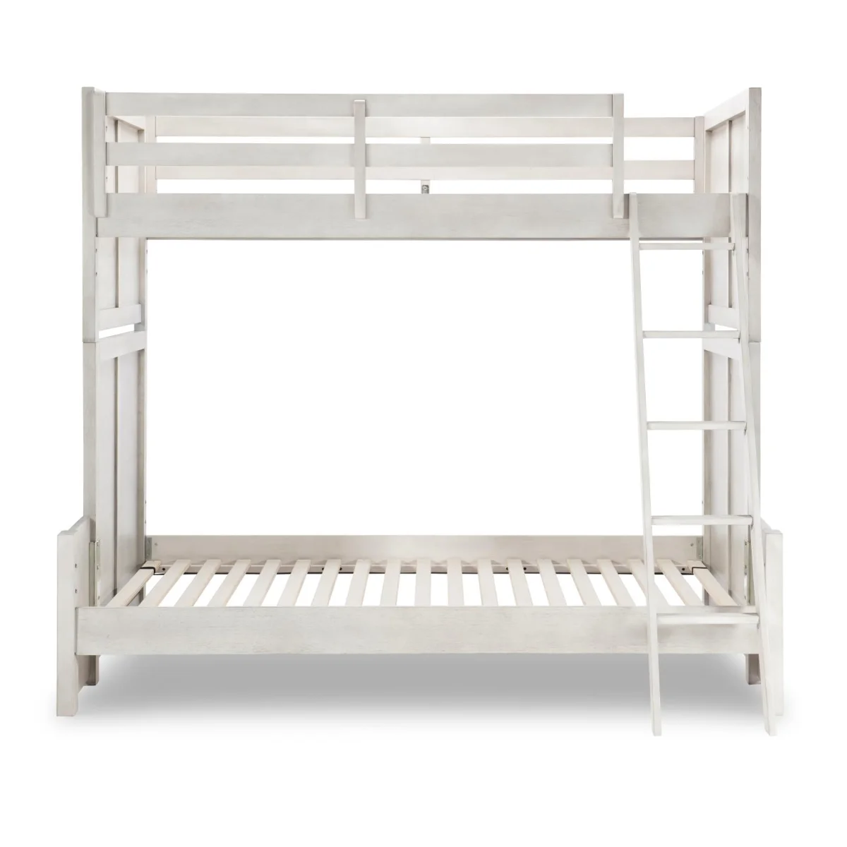 Complete Twin Over Full Bunk Bed Stone Path Gray Finish Youth Beds Legacy Classic Furniture 11
