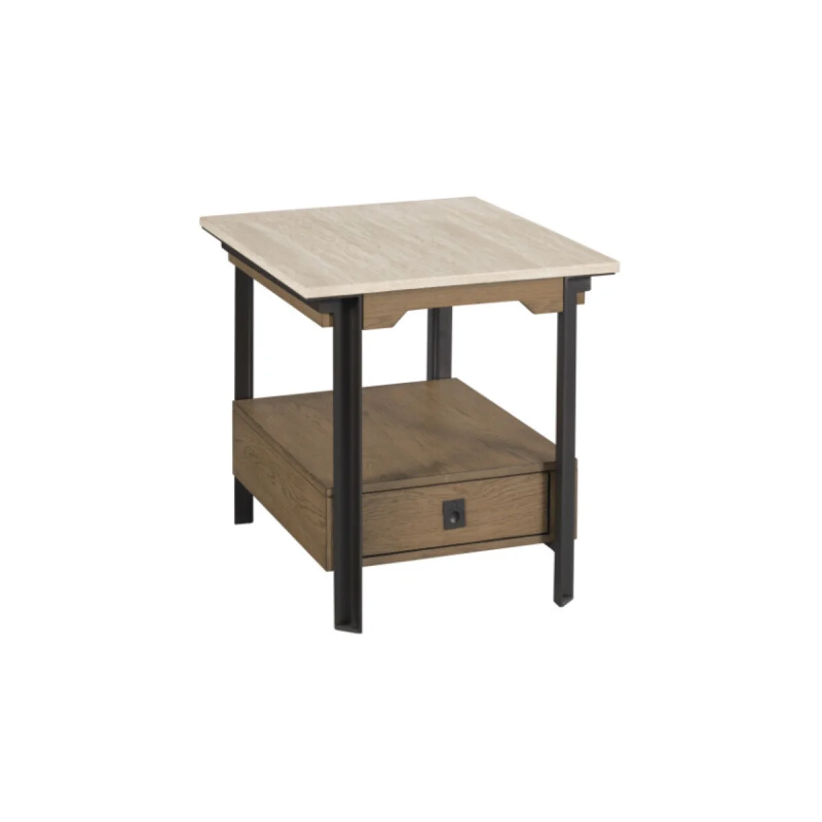 Topaz-hamilton Rectangular End Table End tables Brown 4