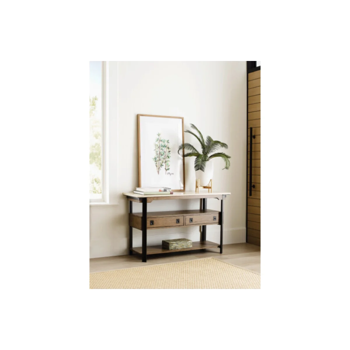 Topaz-hamilton Sofa Console Table Console Tables Brown 6