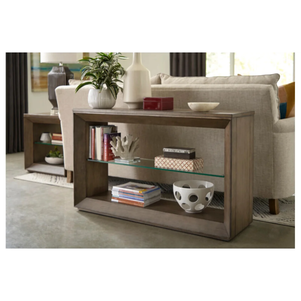Paulson Sofa Table Sofa Tables Brown 6