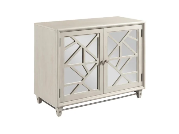 Open Nightstand Nightstands Harvest Oak Tops, Natural White Base, Aged Black Accents 19