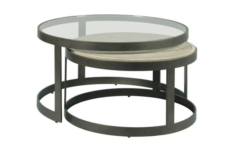 Hidden Treasures Concrete Nesting Coffee Tables
