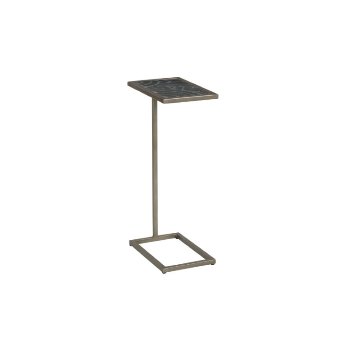 Hidden Treasures Deco Glass “c” Table Chairside Tables Chairside Tables 4