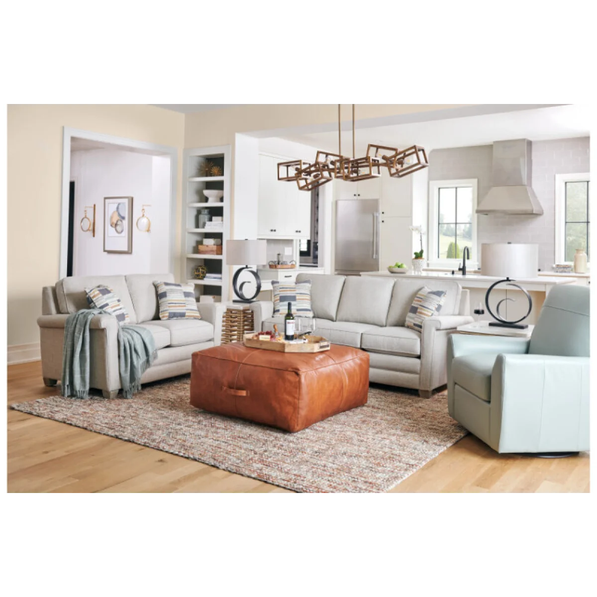 Hidden Treasures Bazaar Large Square Pouf Ottomans & Poufs black 7