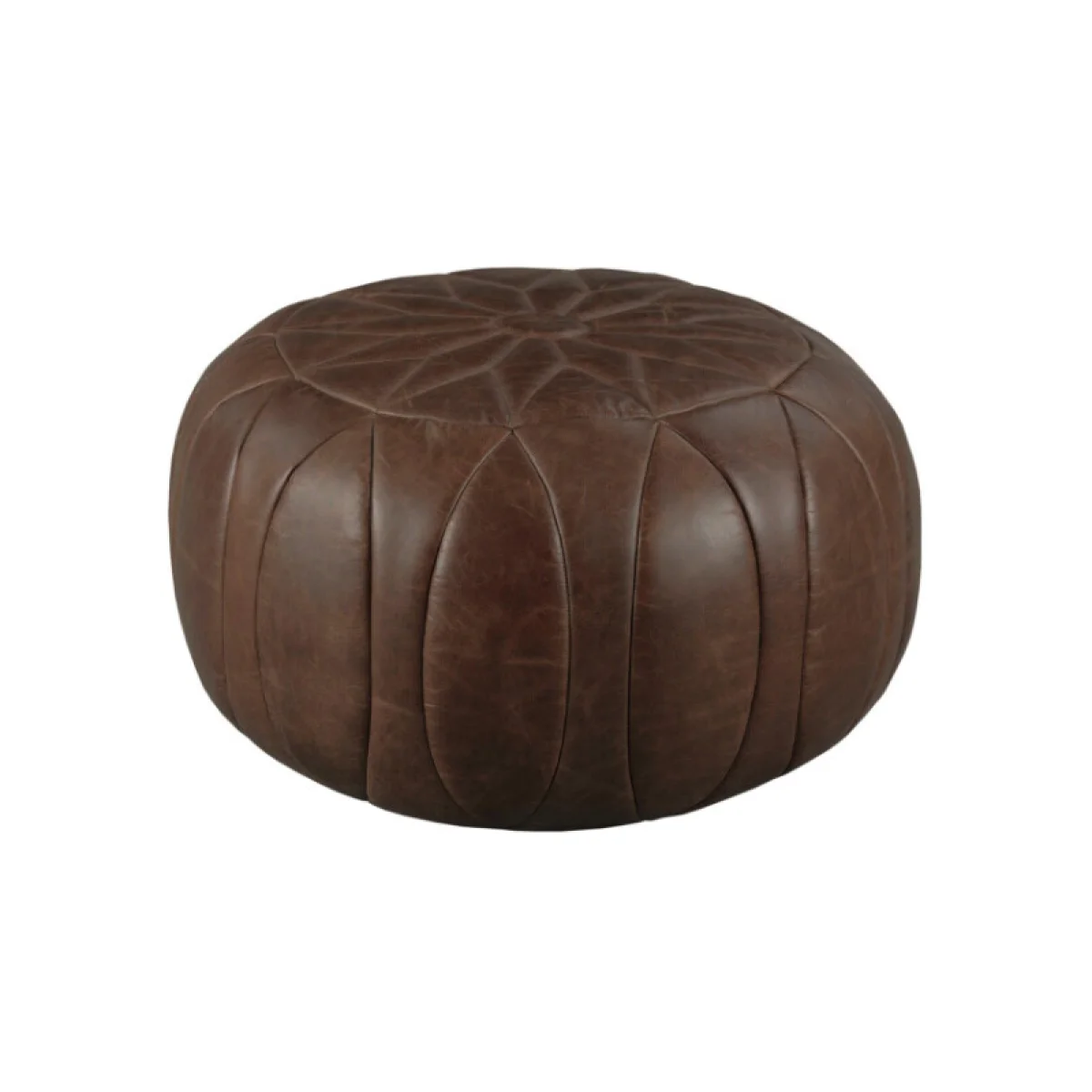 Hidden Treasures Marrakesh Round Pouf Ottomans & Poufs black 4