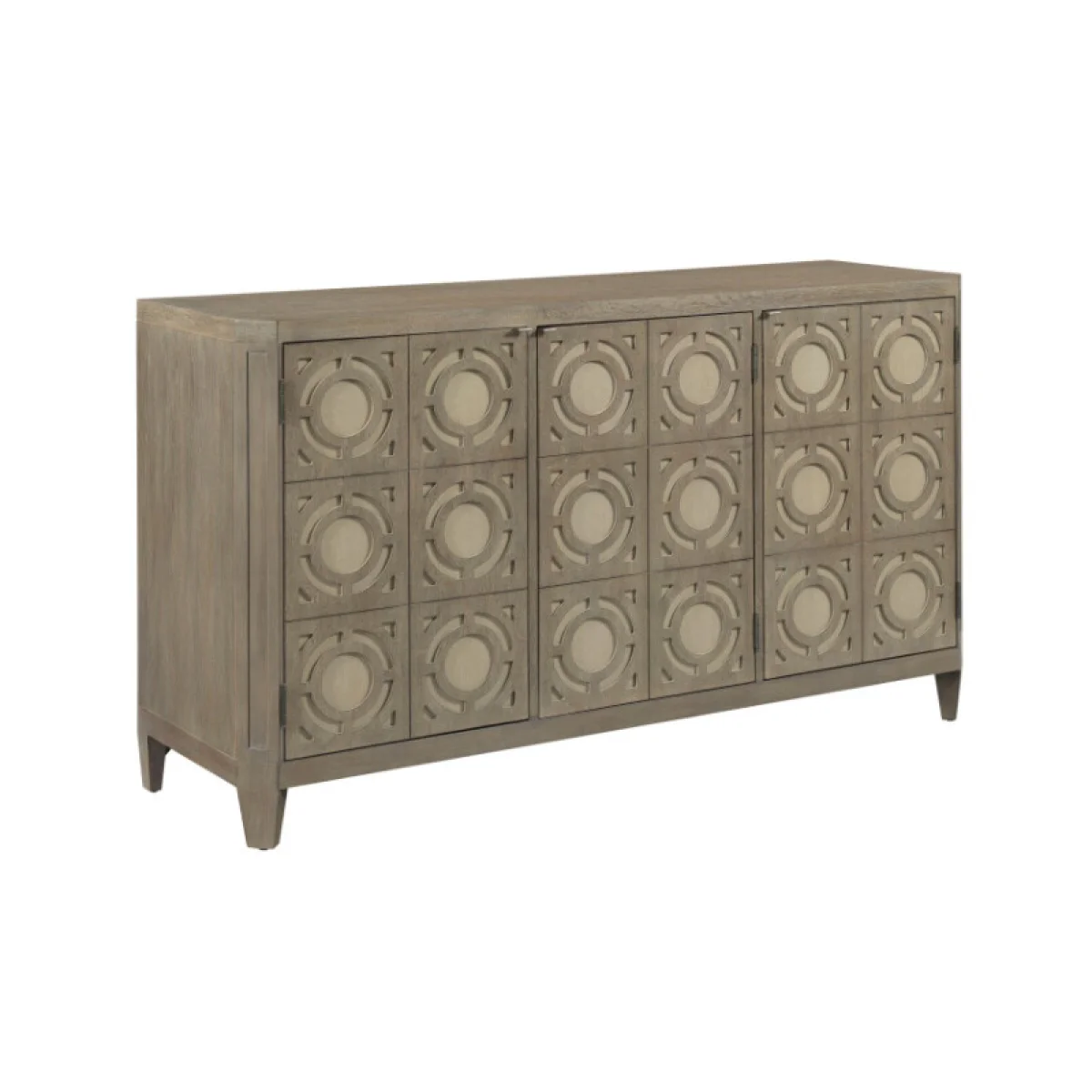 Hidden Treasures Cercle 3 Door Chest Accent Furniture Accent Furniture 4