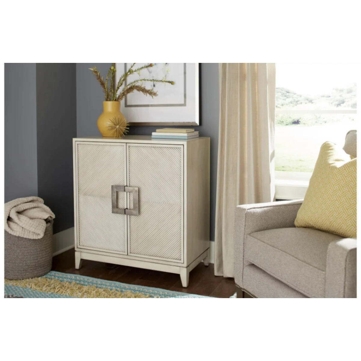 Hidden Treasures Beaded Door Chest Accent Furniture Accent Furniture 6