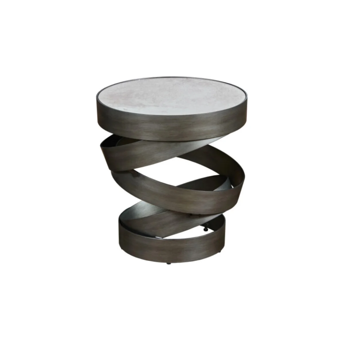 Hidden Treasures Helix Round Accent Table Accent Furniture Accent Furniture 4
