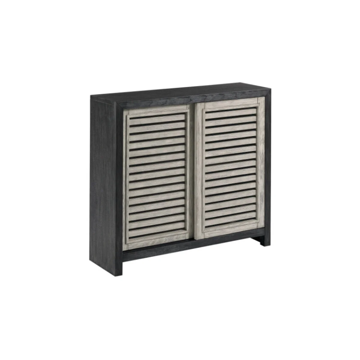 Hidden Treasures Joanne Shutter Console Sofa Tables Gray 4