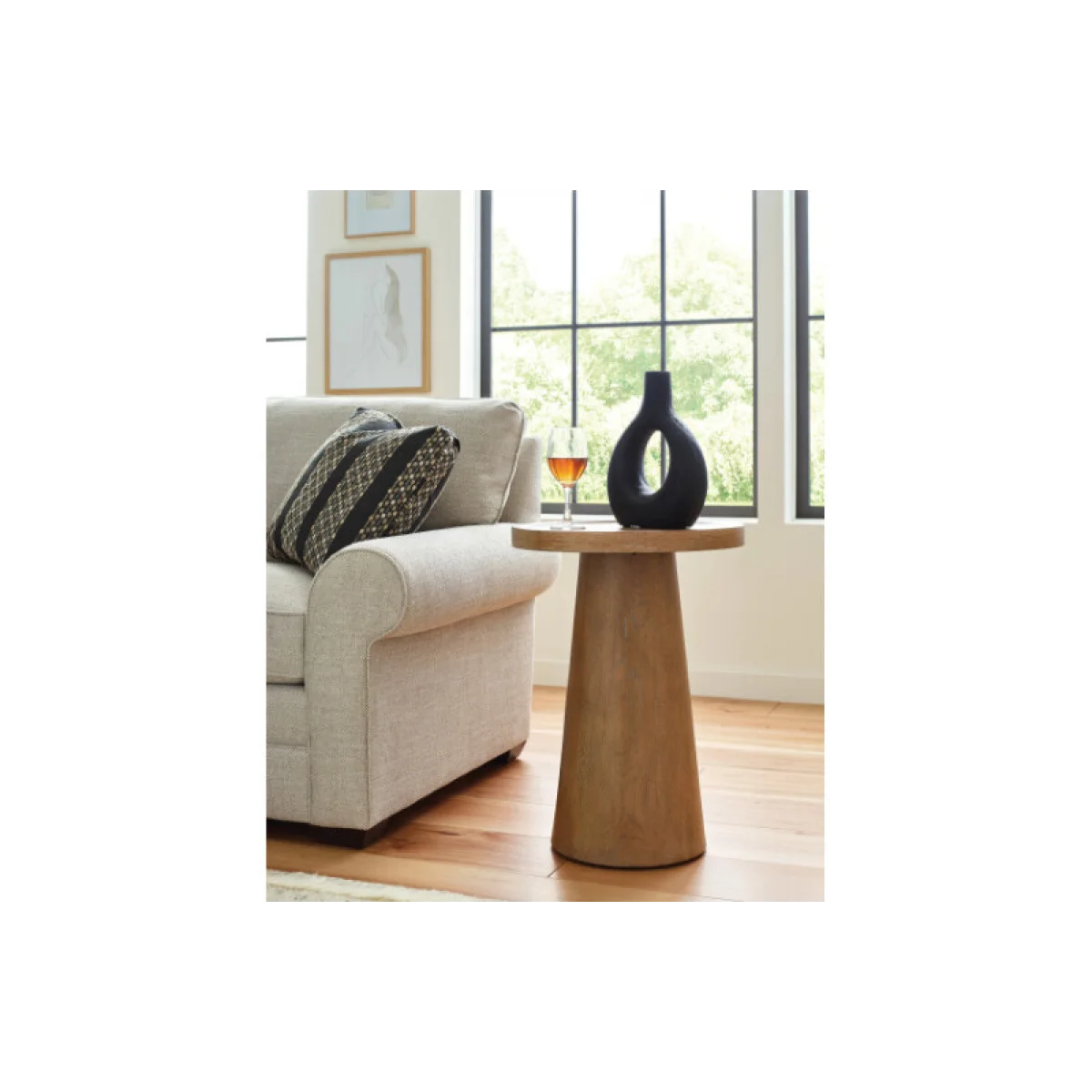 Hidden Treasures Pod Round Accent Table Accent Furniture Accent Furniture 6
