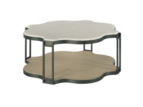 Hidden Treasures Quatrefoil Shaped Coffee Table Cocktail & Coffee Tables Cocktail & Coffee Tables
