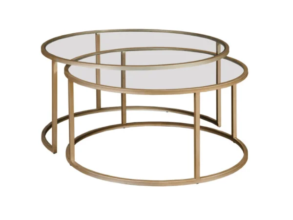 Fox Woven Nesting Tables Table Sets Brown 15