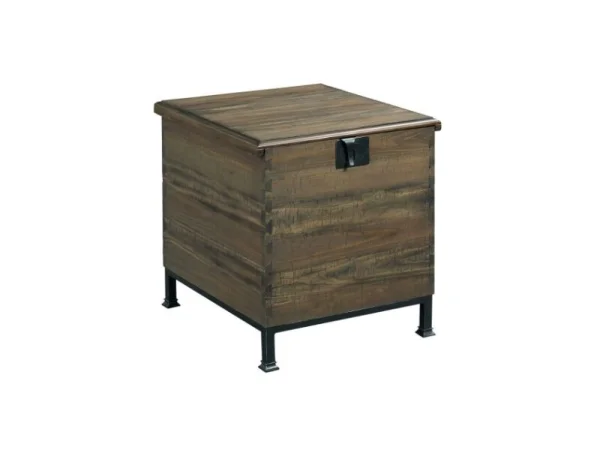 Hidden Treasures Milling Chest End Table End tables End Tables 4