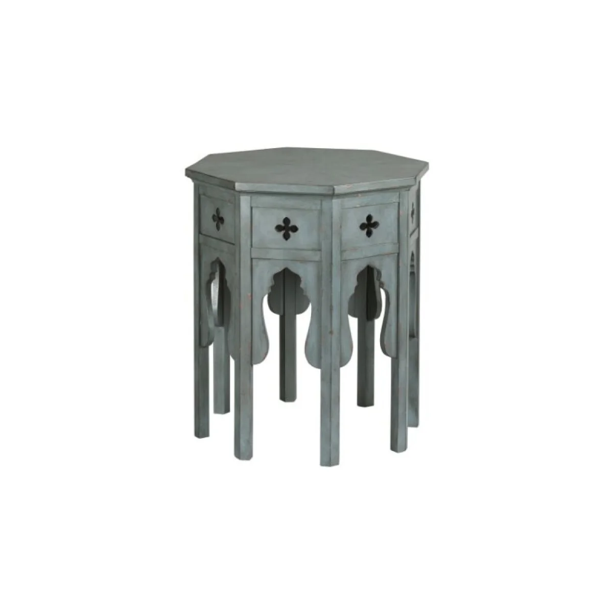 Hidden Treasures Hex End Table End tables End Tables 4