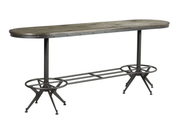 Hidden Treasures Oval Bar Table Bar Furniture Bar Furniture