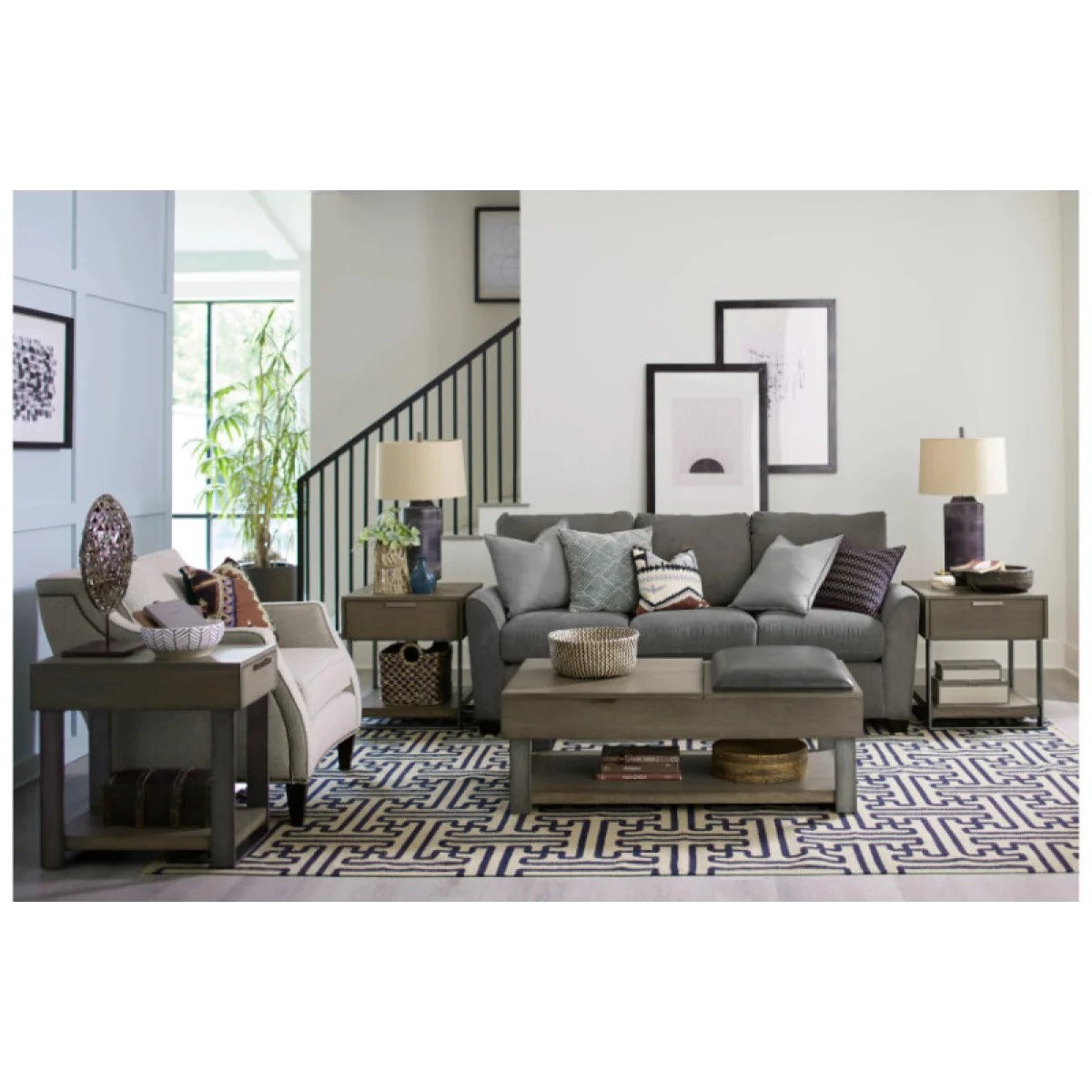 Stella Lift Top Storage Coffee Ottoman Table Sofa Tables black 7