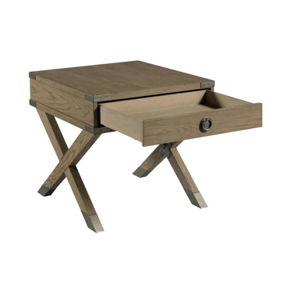 Crawford Drawer End Table End tables black 8