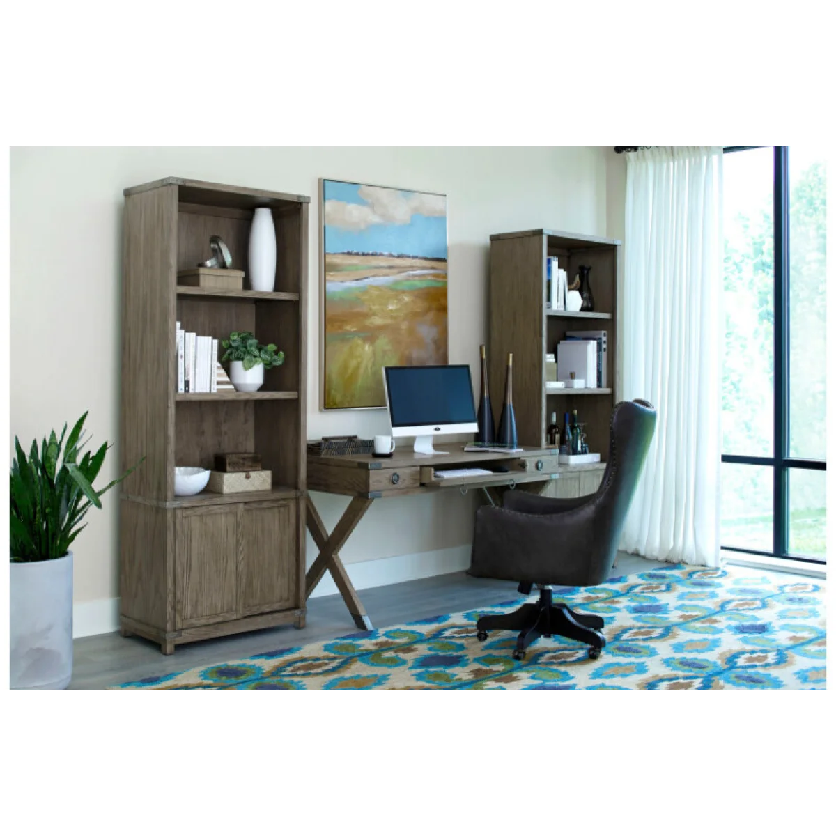 Crawford Writing Desk Desks Brown 6