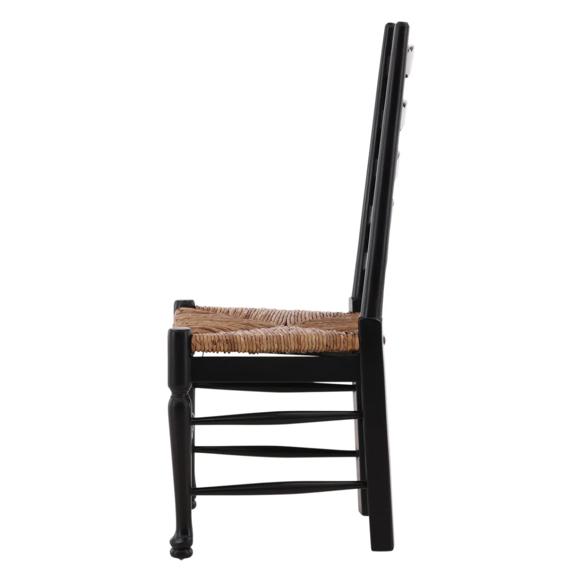 Bradley Ladderback Side Chair Chairs & Benches Brown 7