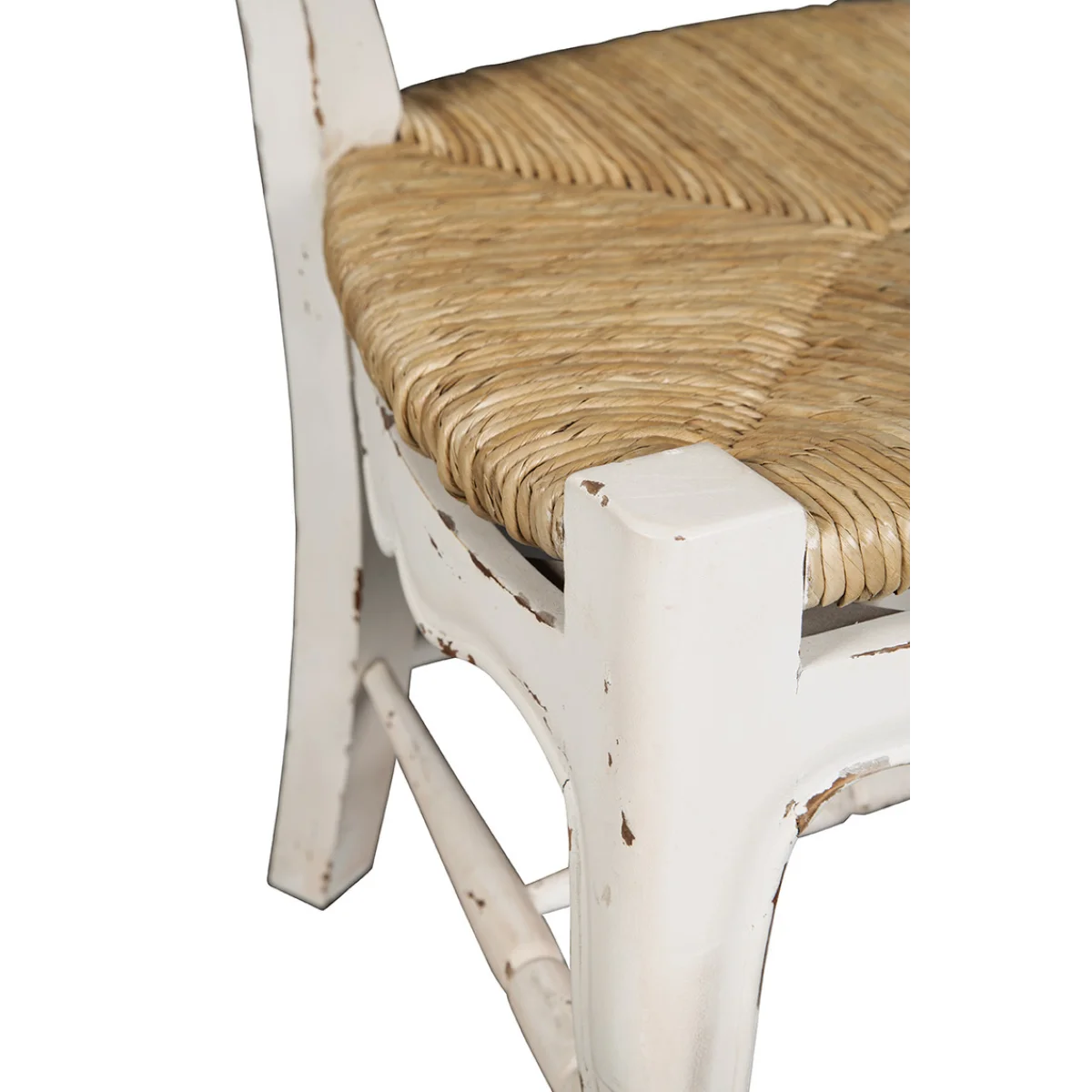 French Ladderback Side Chair Chairs & Benches Brown 7
