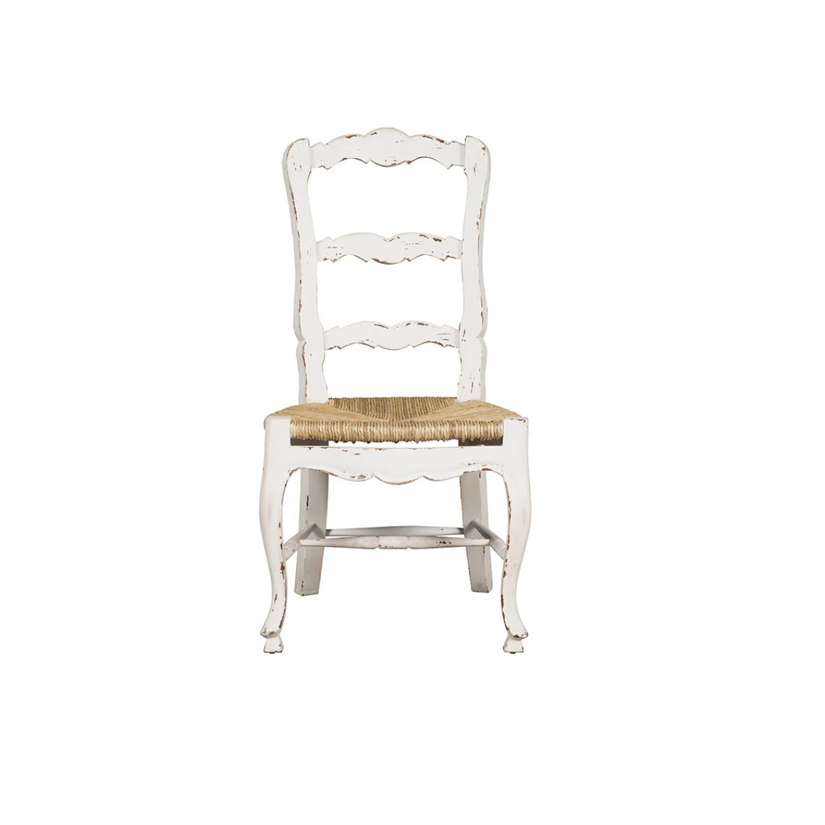French Ladderback Side Chair Chairs & Benches Brown 8