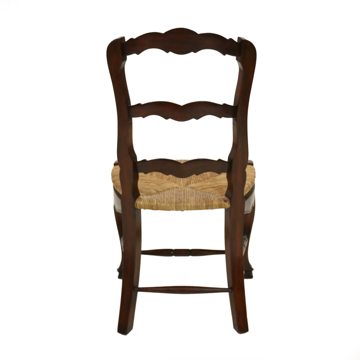 French Ladderback Side Chair Chairs & Benches Brown 7