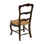 French Ladderback Side Chair Chairs & Benches Brown 13