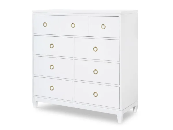 Bureau White Finish Chests Chests