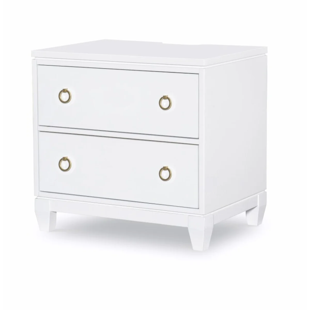 Night Stand White Finish Nightstands Legacy Classic Furniture 4