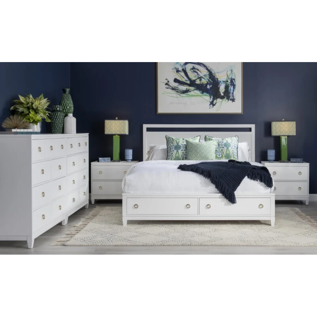Night Stand White Finish Nightstands Legacy Classic Furniture 9