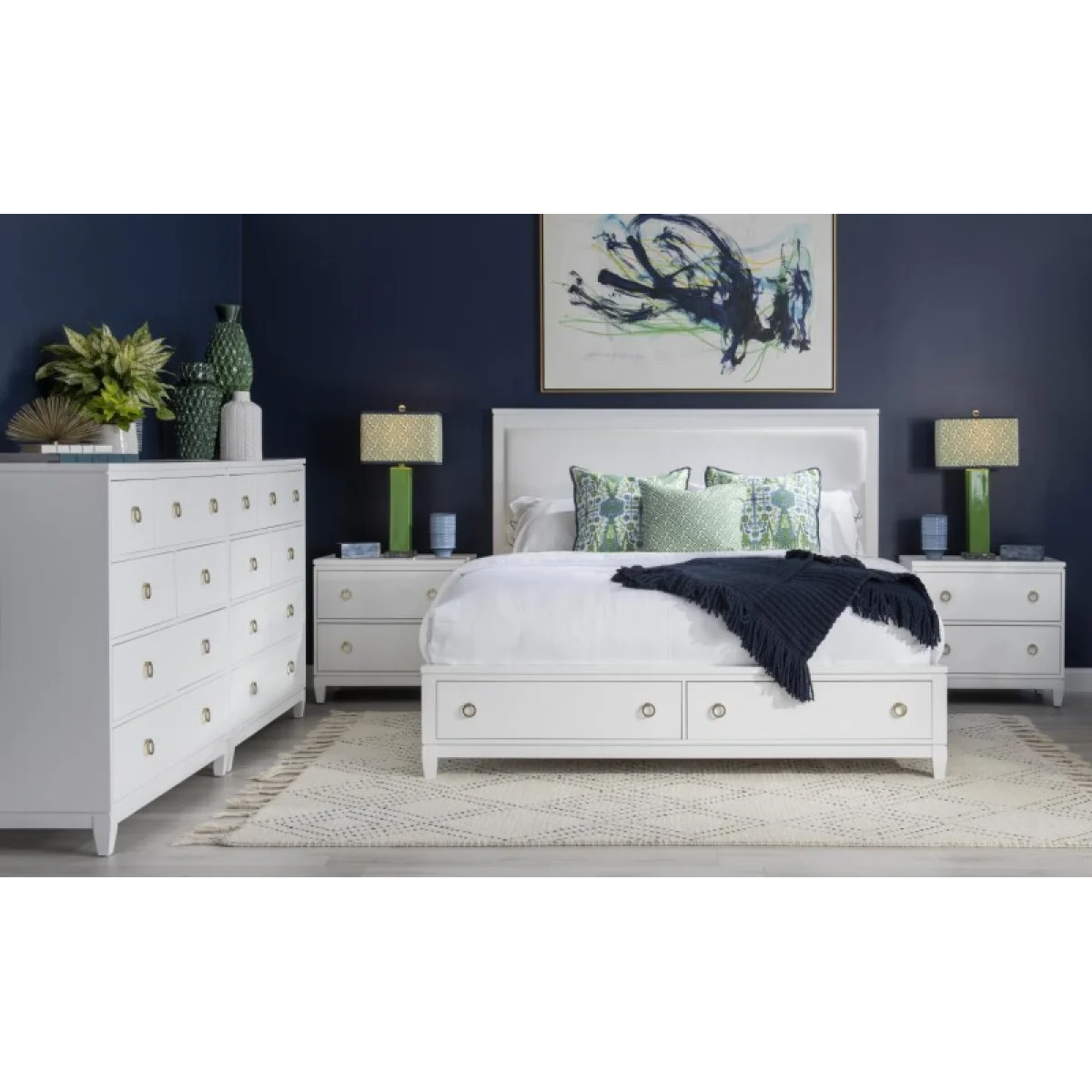 Night Stand White Finish Nightstands Legacy Classic Furniture 10