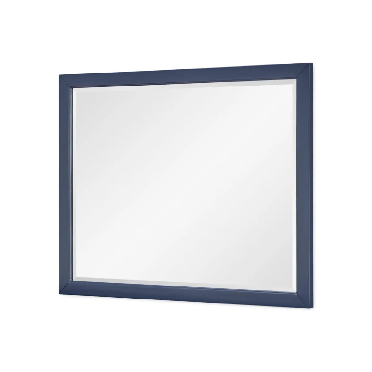 Mirror Blue Finish Bedroom Mirrors blue 4